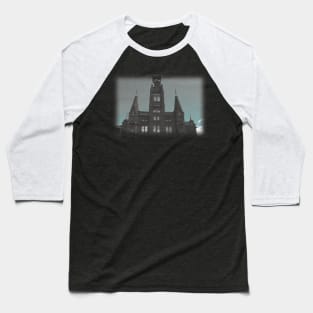 Canada Landmarks - Dot Style Baseball T-Shirt